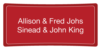 Allison & Fred Johs Sinead & John King